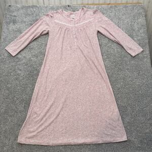 Aria Nightgown Small Soft Warm Cozy Romantic Swirl Retro Grandmacore Cottagecore